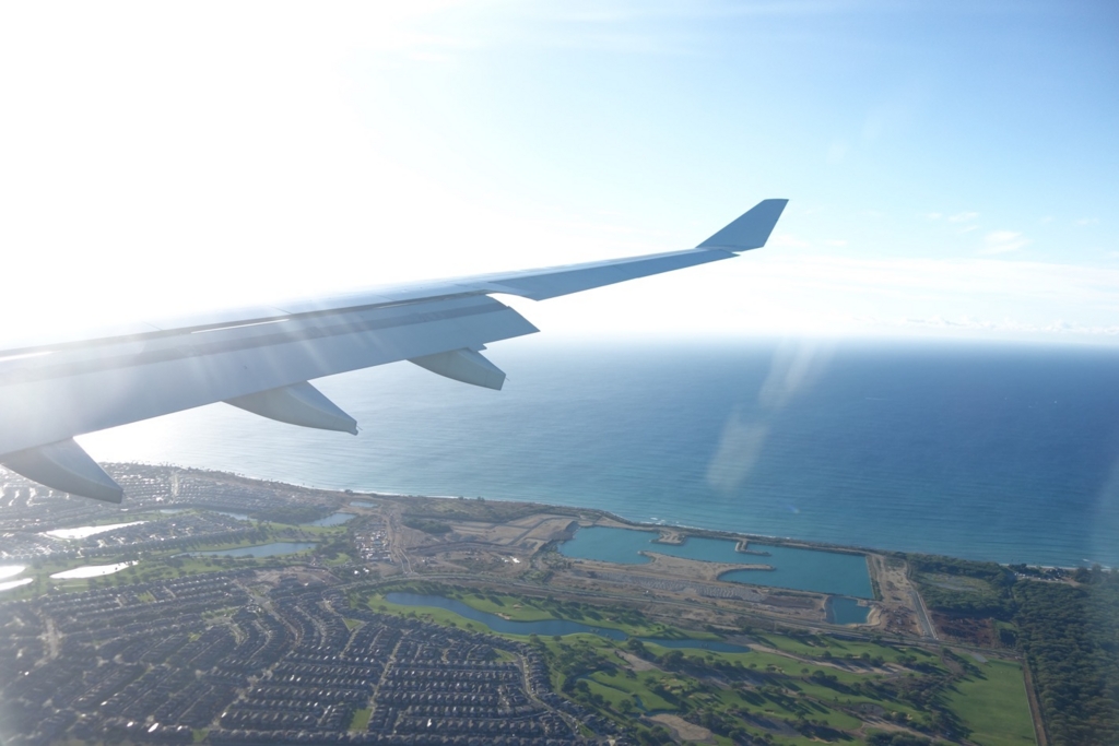 大韓航空 Ke001便の搭乗記 成田からホノルルへ移動開始 ハワイ旅行記 陸マイラー ピピノブのanaのマイルで旅ブログ