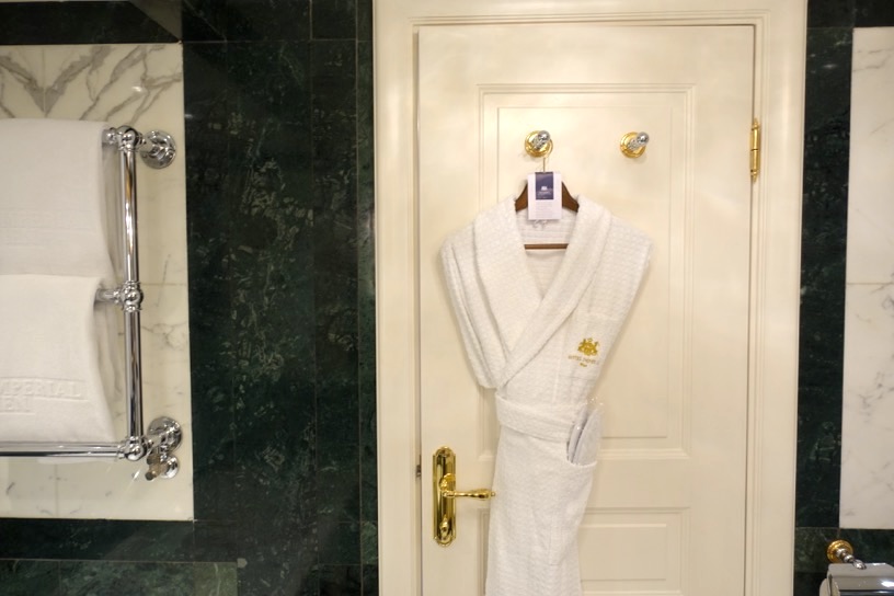 ホテル インペリアル ウィーン：バスルームとアメニティー8