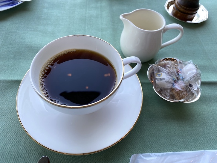 ザ・プリンス軽井沢の朝食：コーヒー