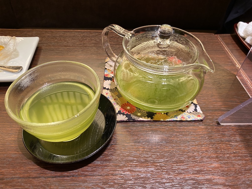 コートヤード・マリオット銀座東武ホテルのアフタヌーンティー：煎茶
