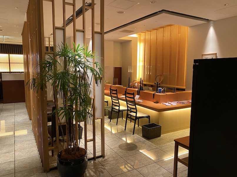 コートヤード・マリオット銀座東武ホテル：銀座むらきの内観