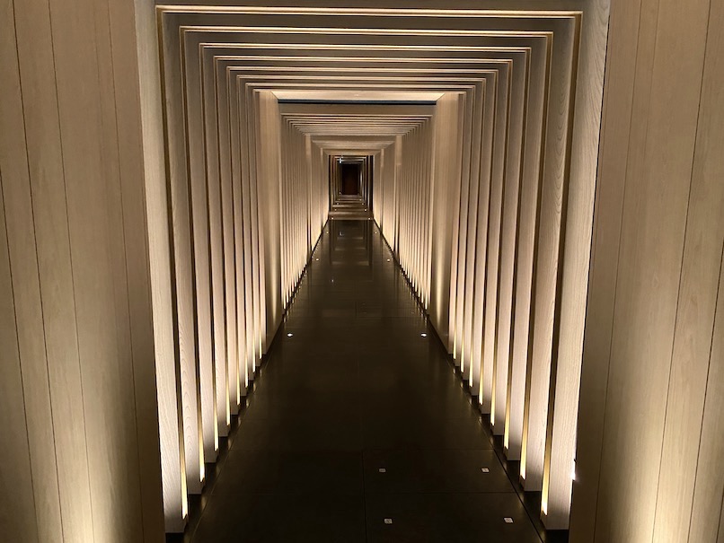 HOTEL THE MITSUI KYOTO（ホテルザ三井京都）「サーマルスプリングSPA」：回廊