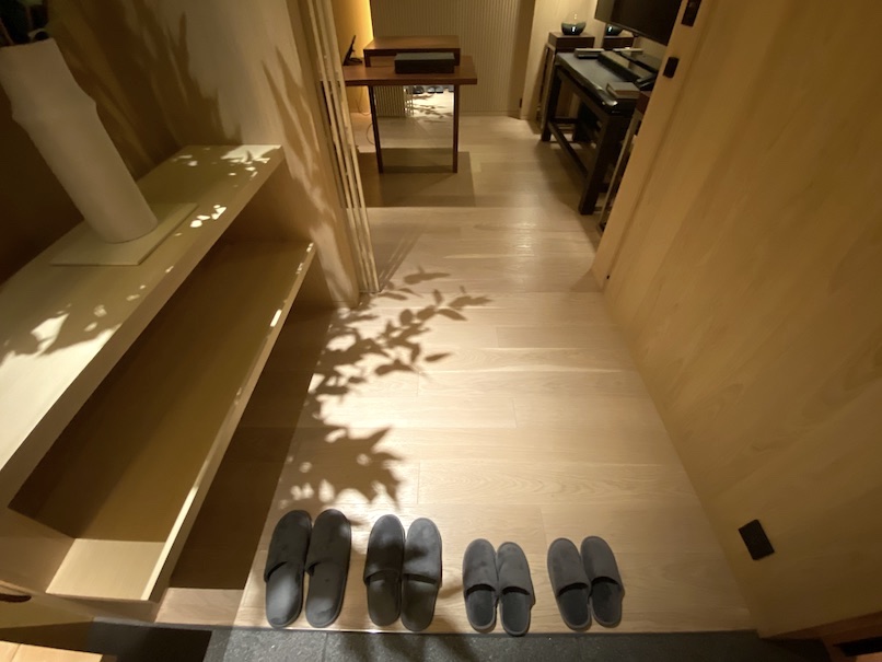 HOTEL THE MITSUI KYOTO（ホテルザ三井京都）「プライベート温泉」：玄関