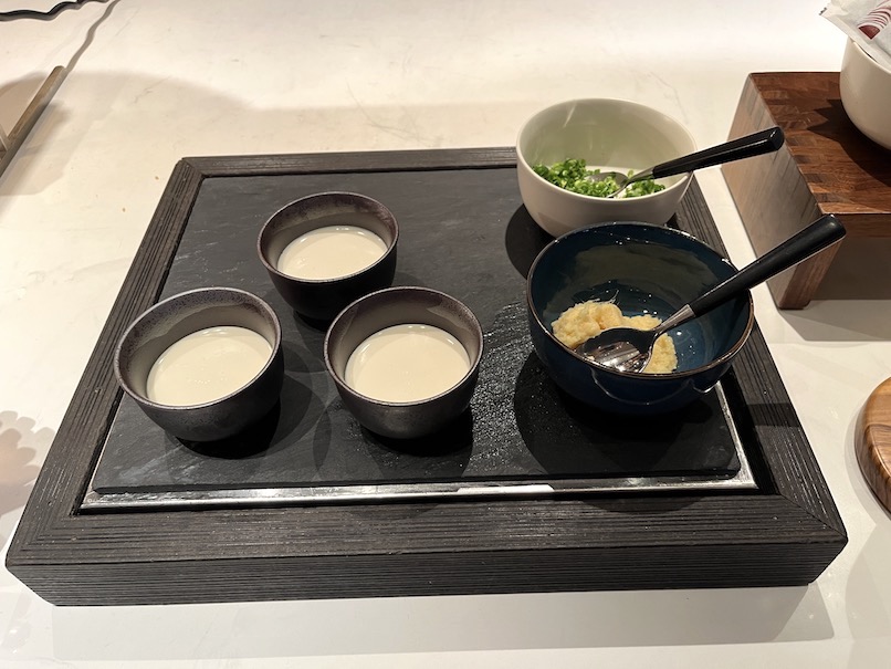 ハイアットセントリック銀座東京の朝食：ビュッフェテーブル（和食4）