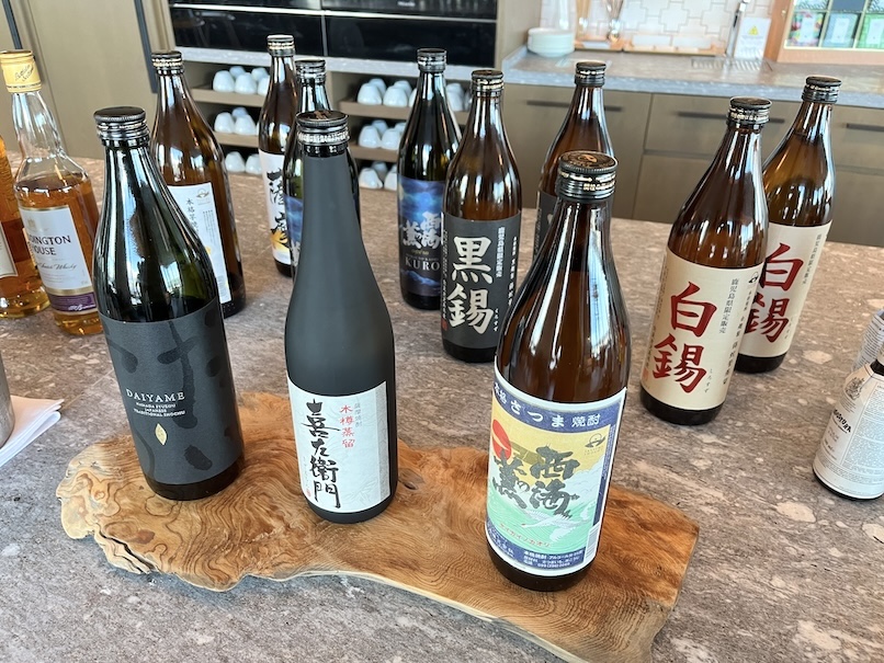 シェラトン鹿児島のカクテルタイム：ドリンク（焼酎）