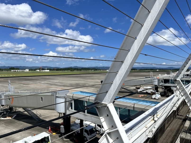 鹿児島空港「展望デッキ（眺望）」