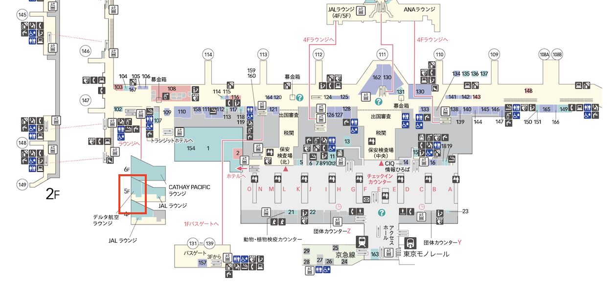 羽田空港マップ（第3ターミナル）